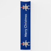 Australisches Weihnachts-Koala-Banner Banner (Vertikal)