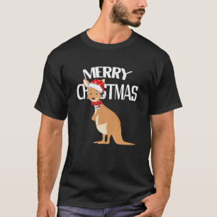 Australisches Weihnachtskangaroo T-Shirt