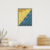 Australisches Women Swimmers Vintage Travel Poster (Küche)