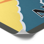 Australisches Women Swimmers Vintage Travel Poster (Ecke)