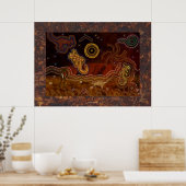 Australisches Wüstenposter Poster (Küche)