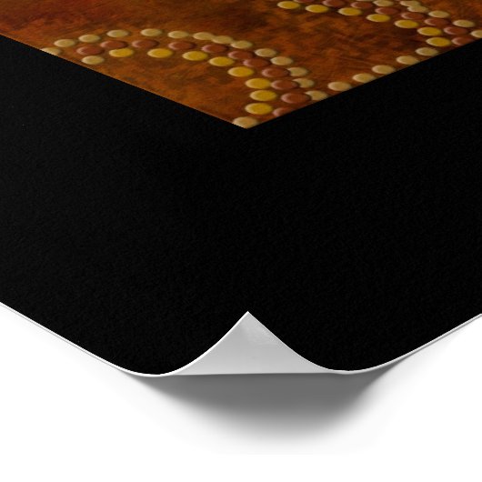 Australisches Wüstenposter Poster (Ecke)