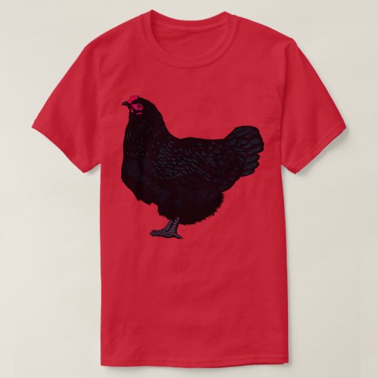 Australorp Chicken T-Shirt (Design vorne)