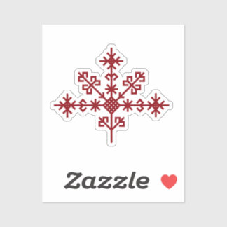 Austras Koks - Baum des leichten lettischen Symbol Aufkleber