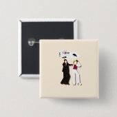 Austria-Eurovision-Knopf Button (Vorne & Hinten)