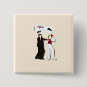 Austria-Eurovision-Knopf Button (Vorderseite)