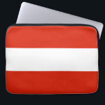 Austria Flag Laptop Sleeve<br><div class="desc">Laptop-Sieb mit der Flagge Österreichs.</div>