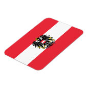 Austria Flag Magnet (Linke Seite)