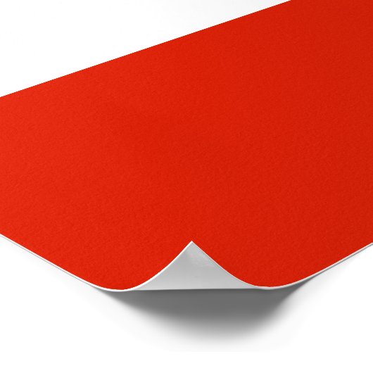 Austria Flag Poster (Ecke)