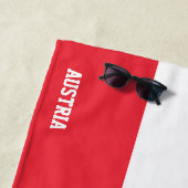 Austria Flag Splendid Patriotic Strandtuch (Beispiel)