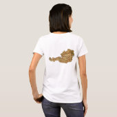 Austria Flag x Map T - Shirts (Schwarz voll)