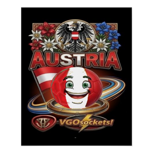 Austria-GBall-01 Poster (Vorderseite)