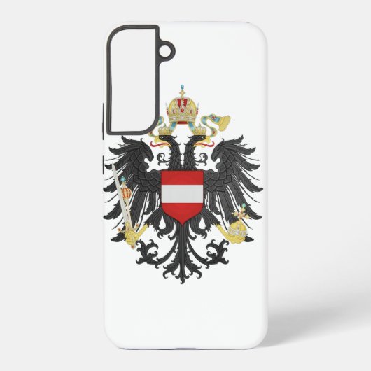 Austria Hungary coat of arms flag Samsung Galaxy Hülle (Rückseite)