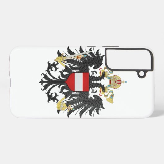 Austria Hungary coat of arms flag Samsung Galaxy Hülle (Rückseite (Horizontal))