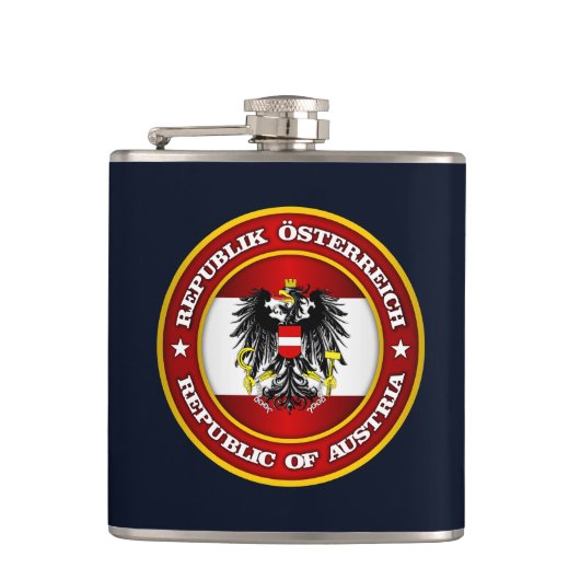 Austria Medallion Flachmann (Vorderseite)