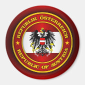 Austria Medallion Magnet (Vorne)