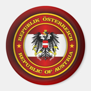 Austria Medallion Magnet