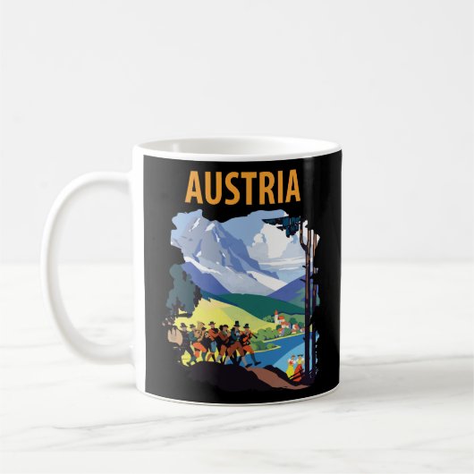 Austria Music Orchestra Kaffeetasse (Links)