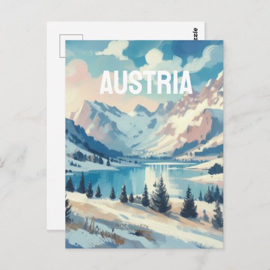 austria postkarte (Vorne/Hinten)