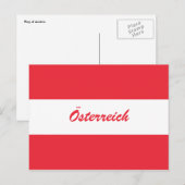 austria postkarte (Vorne/Hinten)
