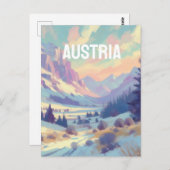 austria postkarte (Vorne/Hinten)
