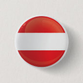 Austria Round Icon Flag Button (Vorderseite)