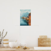 Austria Travel Art Vintag Poster (Küche)