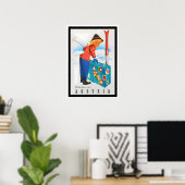 Austria Vintage Travel Poster (Heimbüro)