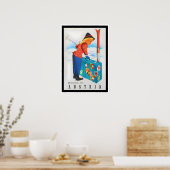 Austria Vintage Travel Poster (Küche)