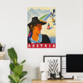 Austria Vintage Travel Poster (Heimbüro)