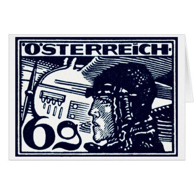 Austrian Air Mail von 1925 (Vorderseite (Horizontal))
