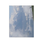 Austrian Alps custom notepad Notizblock (Rotiert)