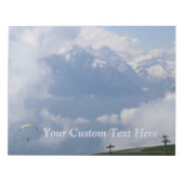 Austrian Alps custom notepad Notizblock (Vorderseite)
