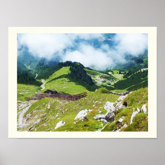 Austrian Alps Poster (Vorne)