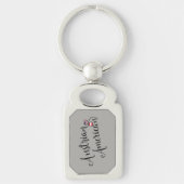 Austrian American Enwined Hearring Keyring Schlüsselanhänger (Vorderseite)