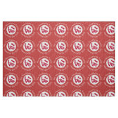 Austrian Flag Heart Red LIEBE Stoff (Fat Quarter (45,7 x 55,9 cm))
