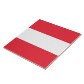 Austrian Flag Tile Fliese (Seite)