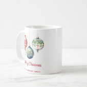 Austrian Joy | Frohe Weihnachten | FotoCollage Kaffeetasse (Vorderseite Links)