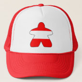 Austrian Meeple Trucker Hat Truckerkappe (Vorderseite)