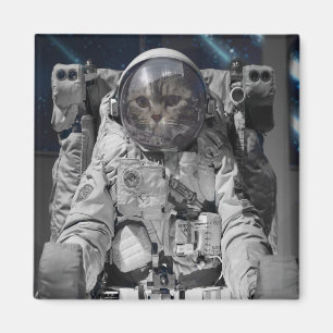 AUSTRONAUT RAUM CAT SQUARE MAGNETE MAGNET
