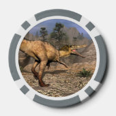 Austroraptor Dinosaurier Pokerchips (Rückseite)