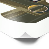 Austurland-Reisemposter Fotodruck (Ecke)