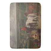 Ausübung der Königspferde (Equine Art) Badematte (Vorderseite Vertikal)