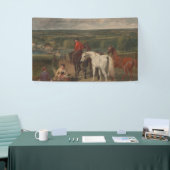Ausübung der Königspferde (Equine Art) Banner (Messeveranstaltung)