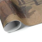 Ausübung der Königspferde (Equine Art) Geschenkpapier (Rolleneckpunkt)