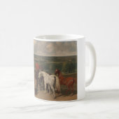 Ausübung der Königspferde (Equine Art) Kaffeetasse (VorderseiteRechts)