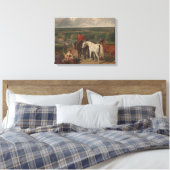 Ausübung der Königspferde (Equine Art) Leinwanddruck (Insitu (Schlafzimmer))