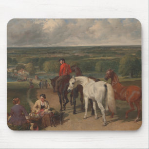 Ausübung der Königspferde (Equine Art) Mousepad