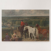 Ausübung der Königspferde (Equine Art) Puzzle (Horizontal)