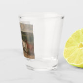 Ausübung der Königspferde (Equine Art) Schnapsglas (Rechts)